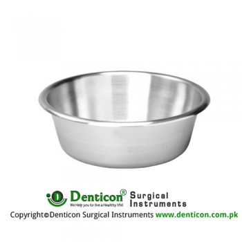 Round Bowl Stainless Steel, Size Ø 220 x 70 mm